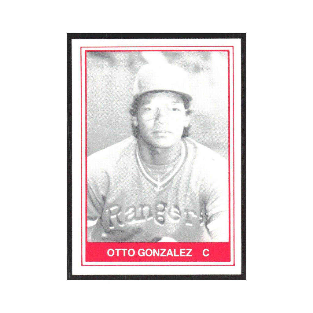 1982 TCMA Minor League Otto Gonzalez Burlington Rangers #21