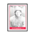 1982 TCMA Minor League Otto Gonzalez Burlington Rangers #21