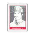1982 TCMA Minor League Douglas Davis Burlington Rangers #18