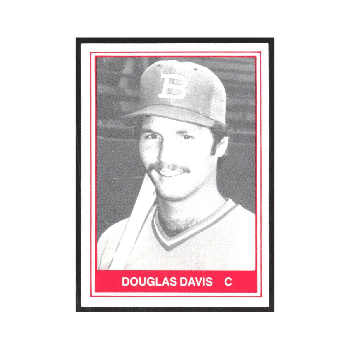 1982 TCMA Minor League Douglas Davis Burlington Rangers #18