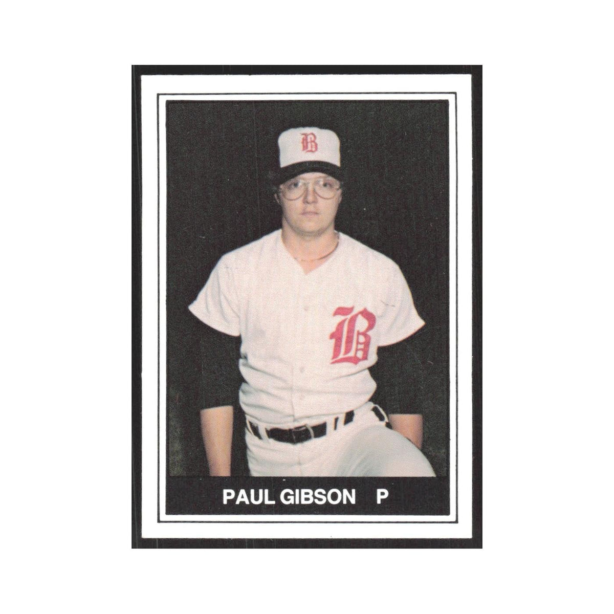 1982 TCMA Minor League Paul Gibson Birmingham Barons #23