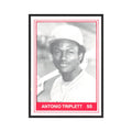 1982 TCMA Minor League Antonio Triplett Burlington Rangers #11