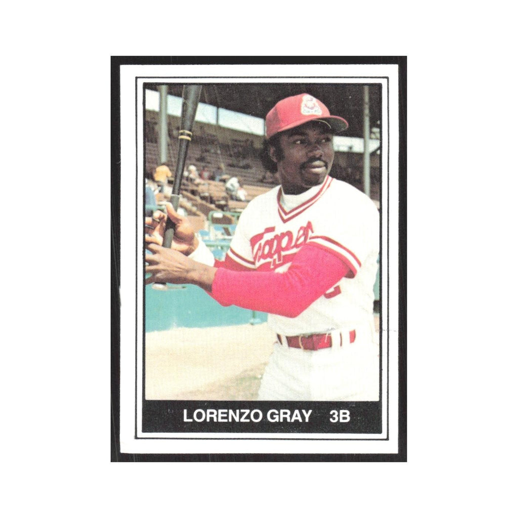 1982 TCMA Minor League Lorenzo Gray Edmonton Trappers #10