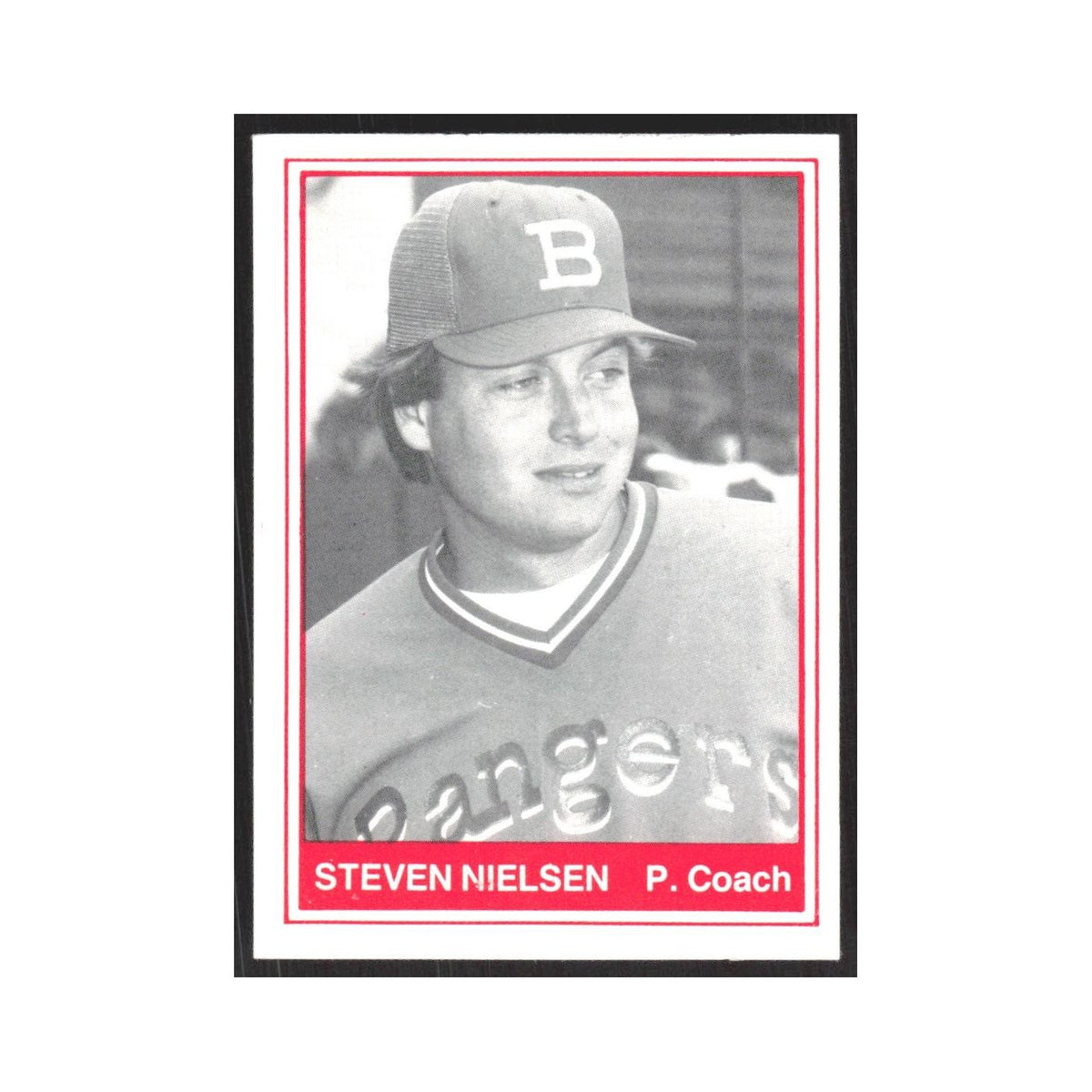 1982 TCMA Minor League Steven Nielsen Burlington Rangers #26