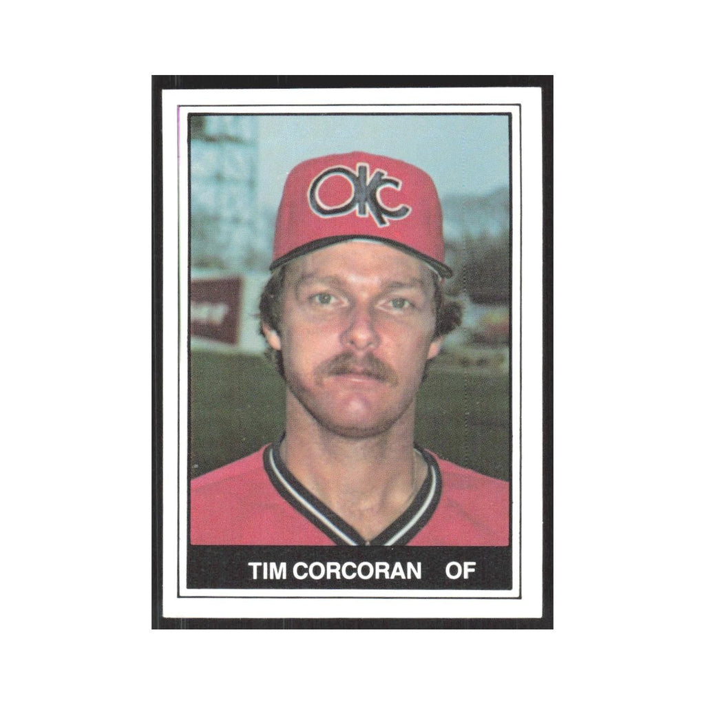 1982 TCMA Minor League Tim Corcoran Oklahoma City 89ers #3