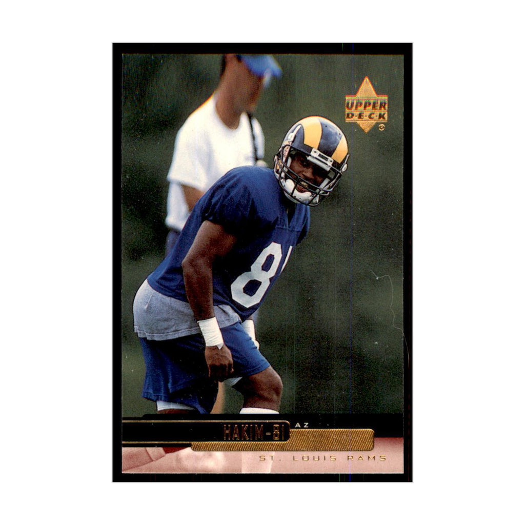 1999 Upper Deck Az Hakim St. Louis Rams #176