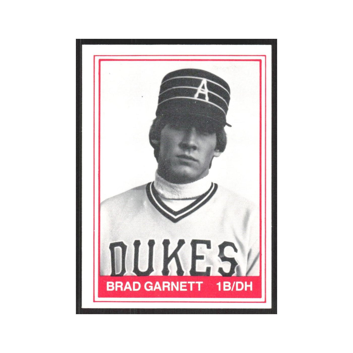 1982 TCMA Minor League Brad Garnett Alexandria Dukes #11
