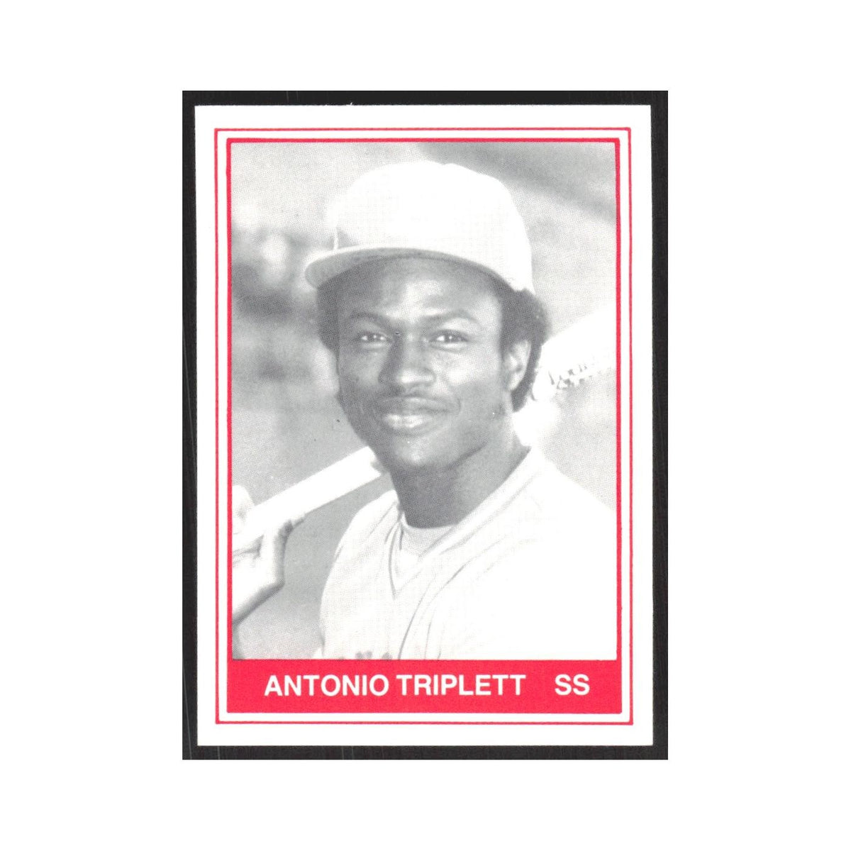 1982 TCMA Minor League Antonio Triplett Burlington Rangers #11