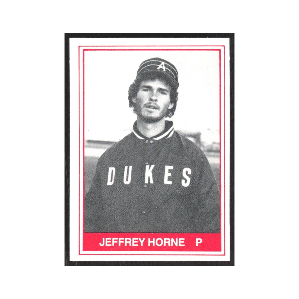 1982 TCMA Minor League Jeffrey Horne Alexandria Dukes #5