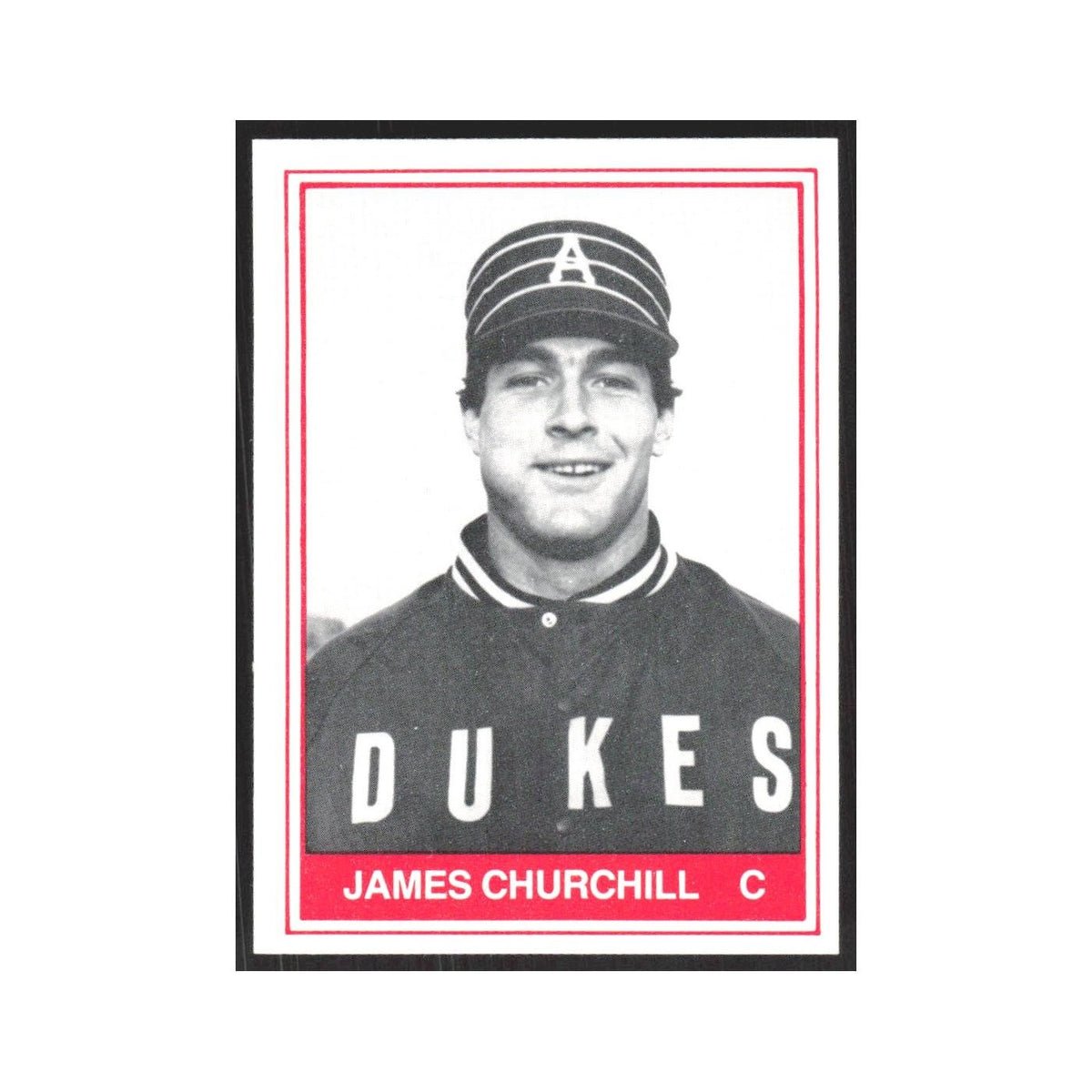 1982 TCMA Minor League James Churchill Alexandria Dukes #16