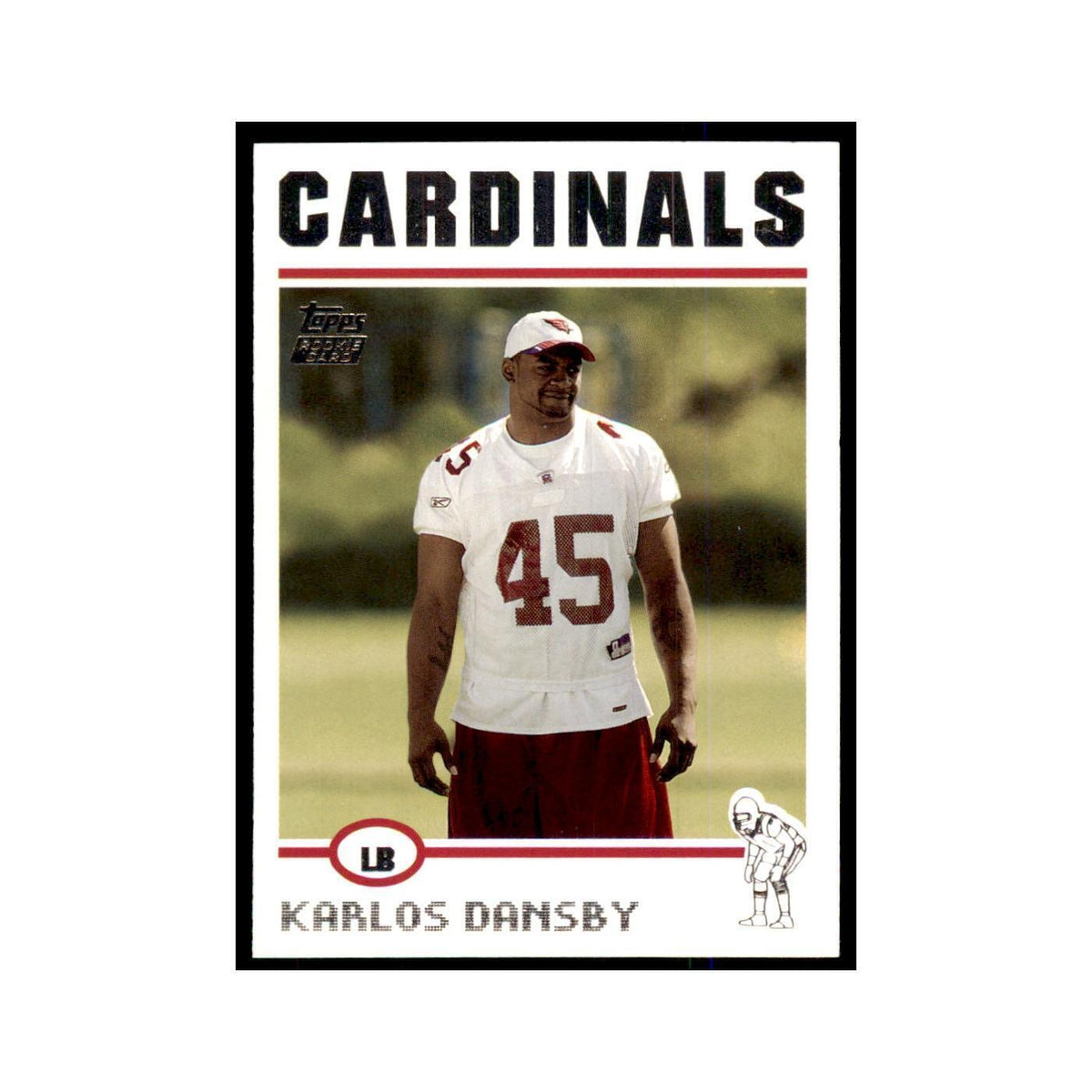 2004 Topps Karlos Dansby RC Cardinals #381