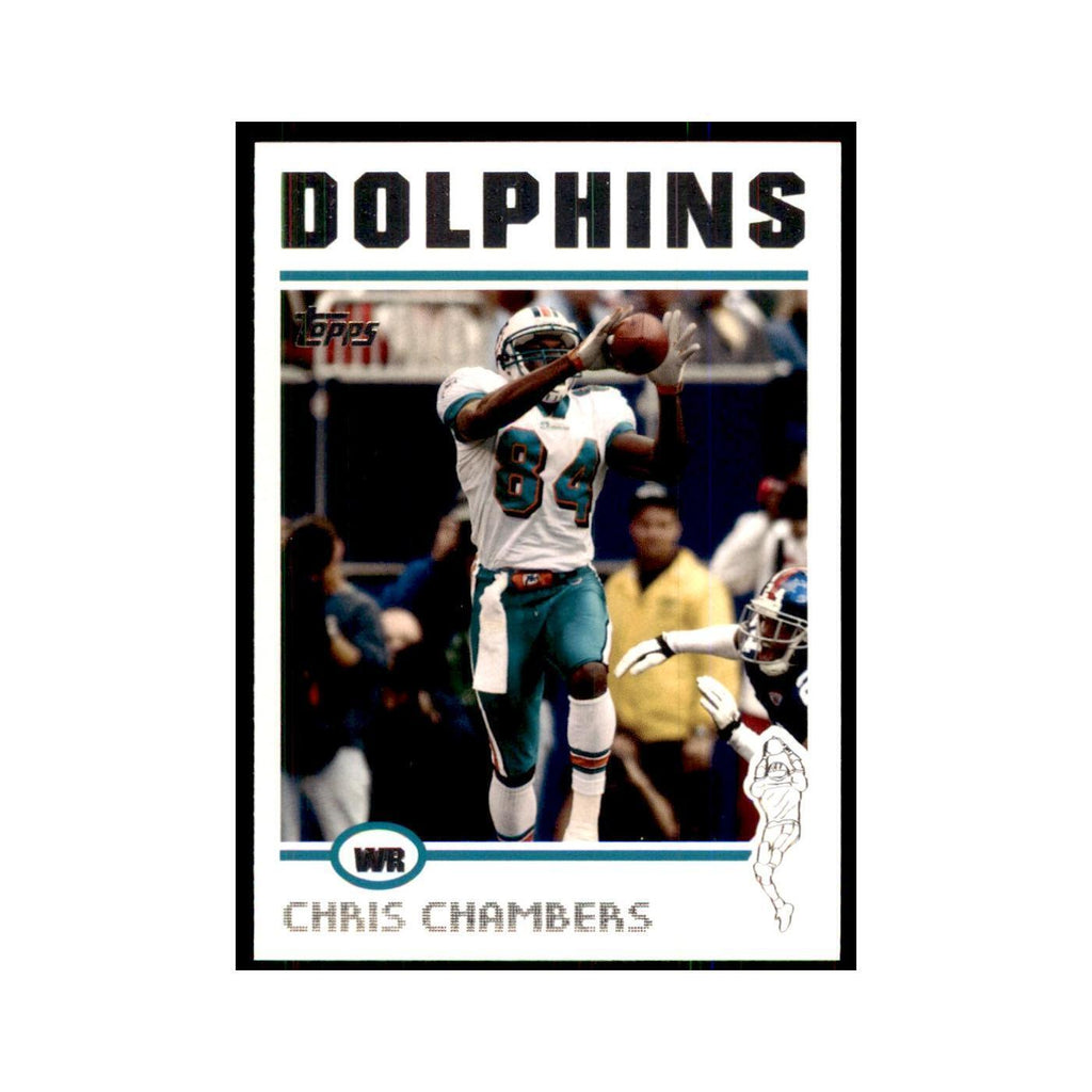 2004 Topps Chris Chambers Dolphins #14
