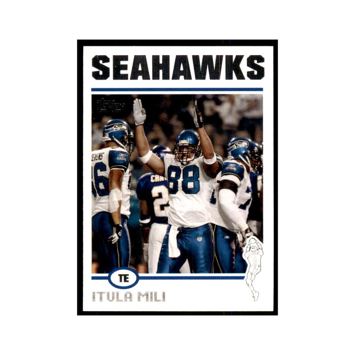 2004 Topps Itula Mili Seahawks #169