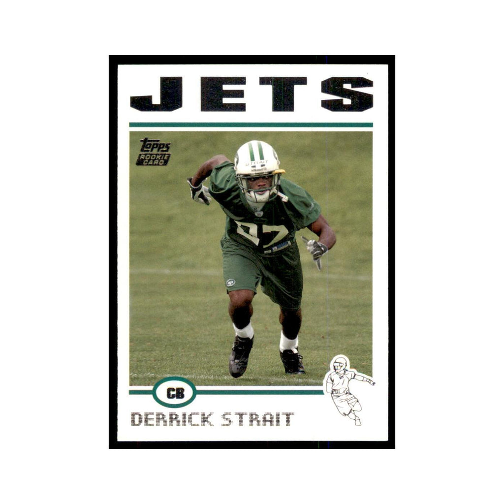 2004 Topps Derrick Strait RC Jets #346