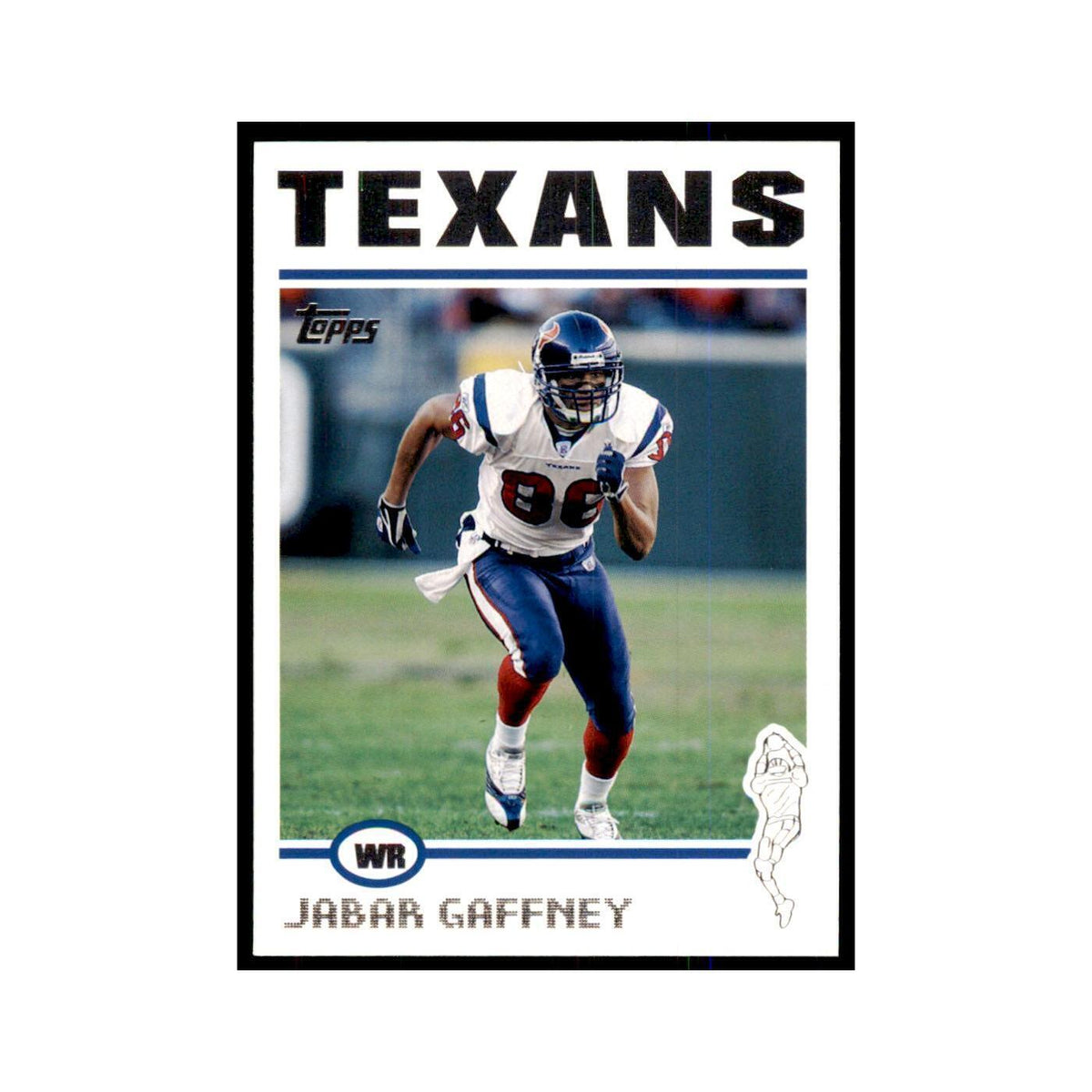 2004 Topps Jabar Gaffney Texans #272
