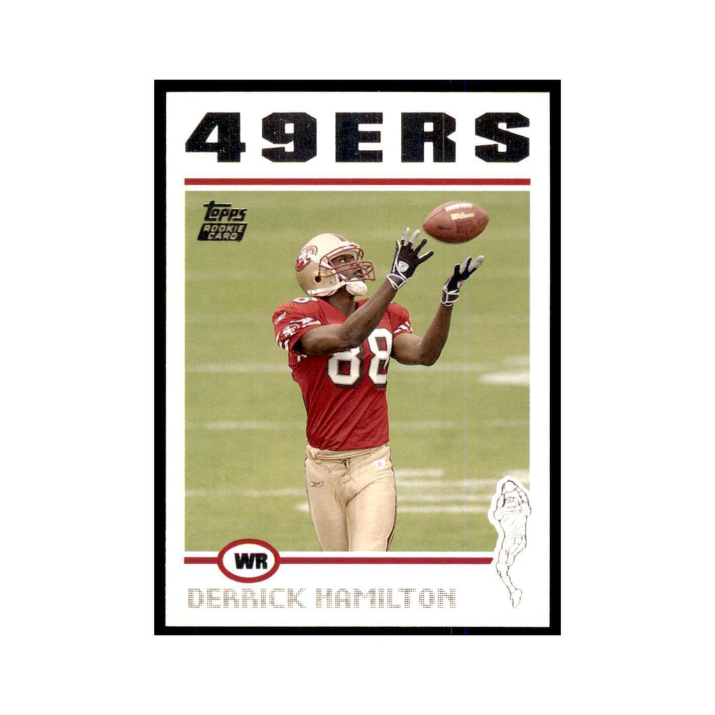 2004 Topps Derrick Hamilton RC 49ers #340