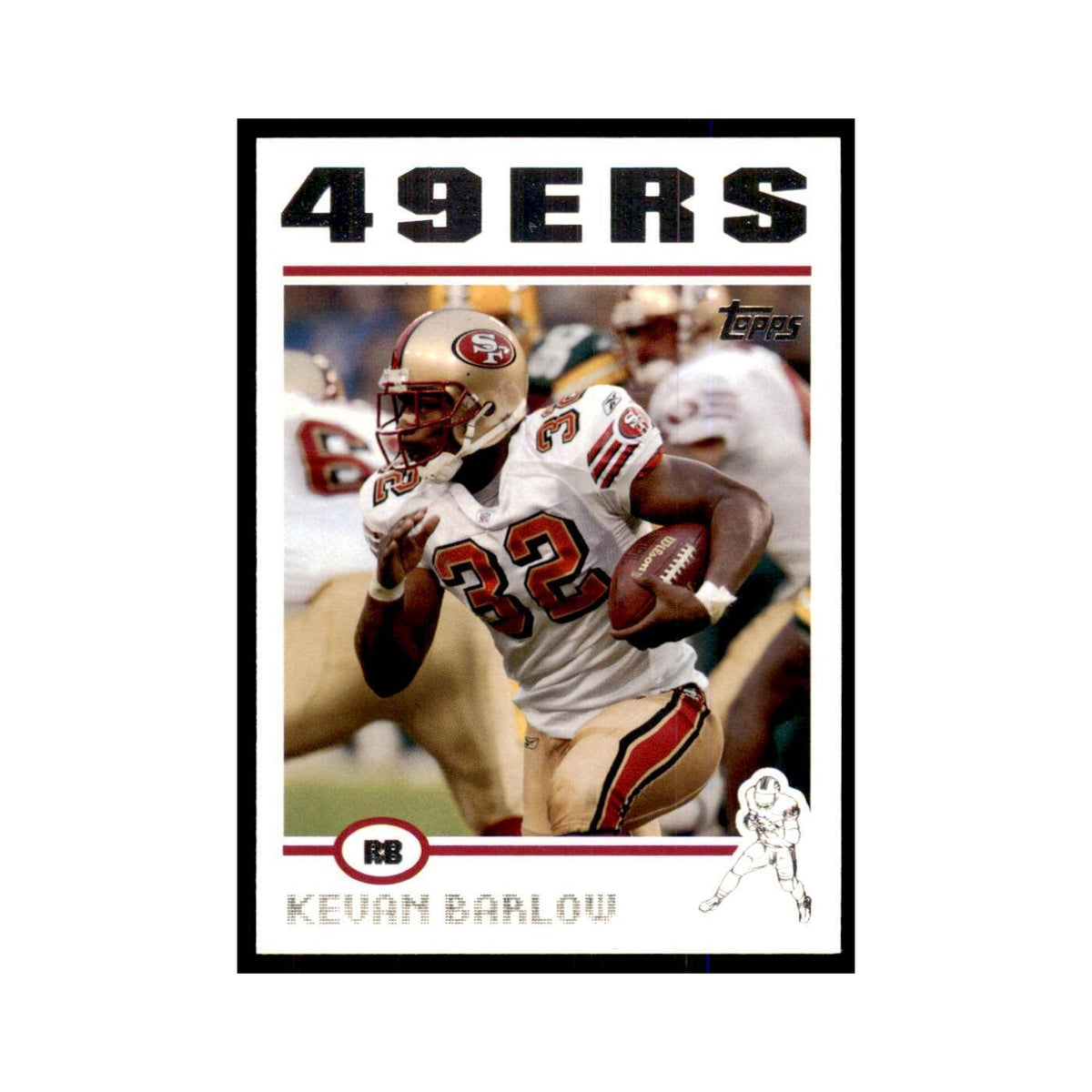 2004 Topps Kevan Barlow 49ers #31