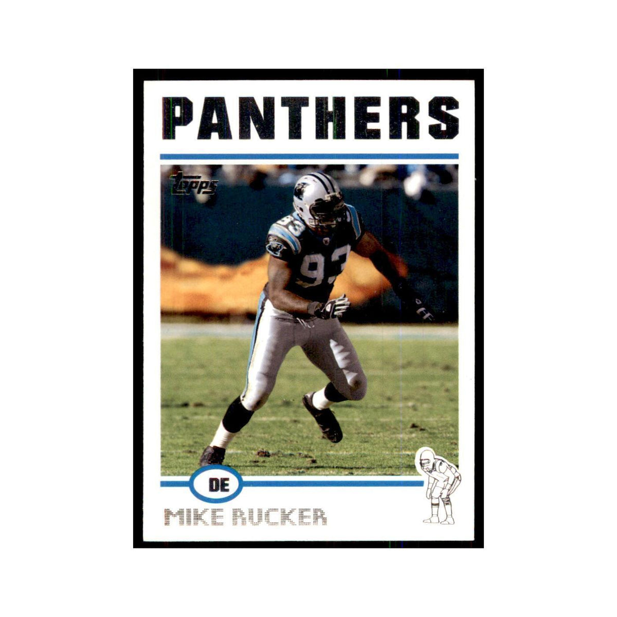 2004 Topps Mike Rucker Panthers #203