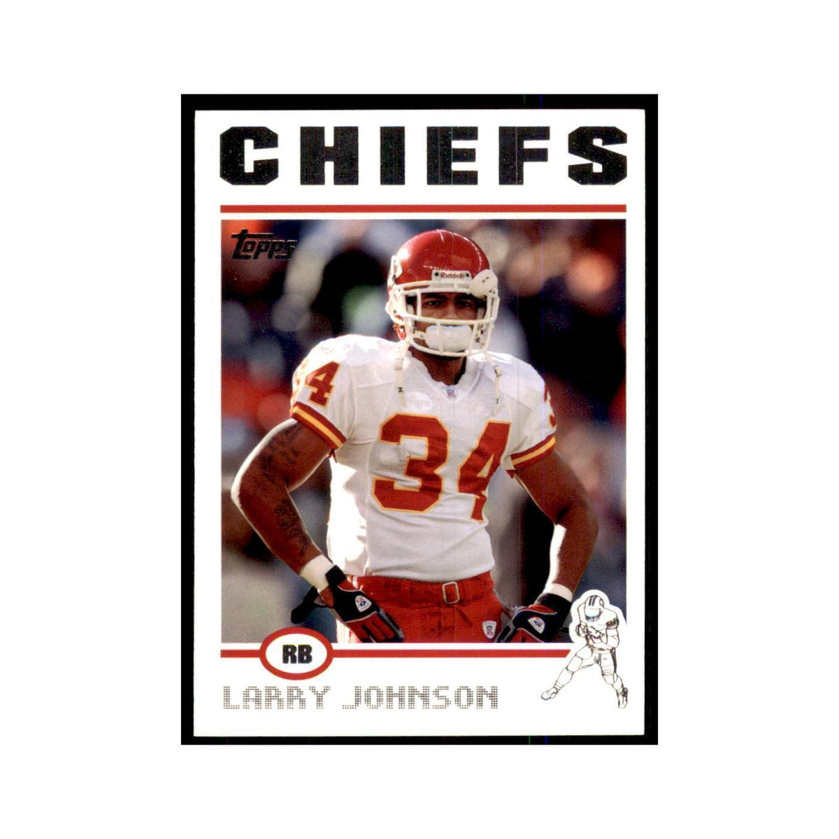 2004 Topps Larry Johnson Chiefs #174