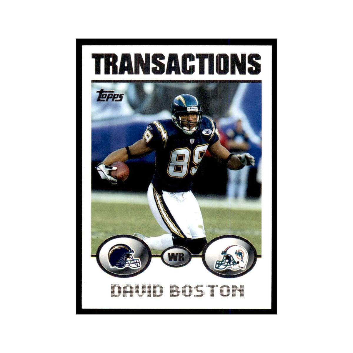 2004 Topps David Boston Dolphins #265