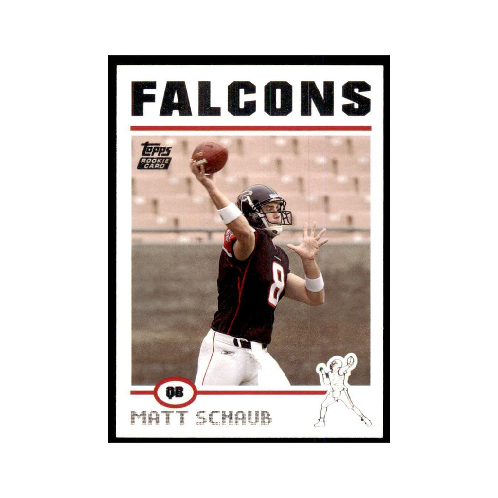 2004 Topps Matt Schaub RC Falcons #356