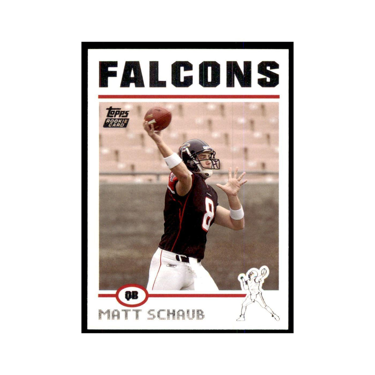2004 Topps Matt Schaub RC Falcons #356