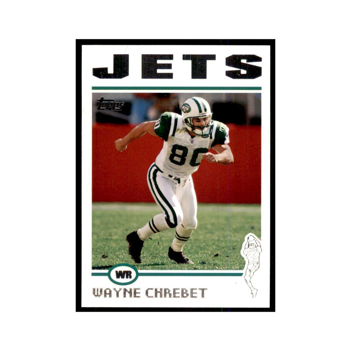 2004 Topps Wayne Chrebet Jets #177