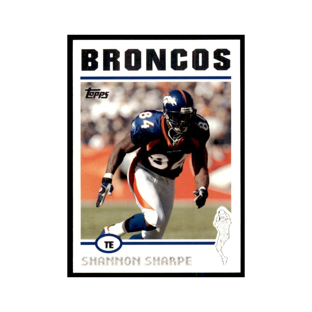 2004 Topps Shannon Sharpe Broncos #16