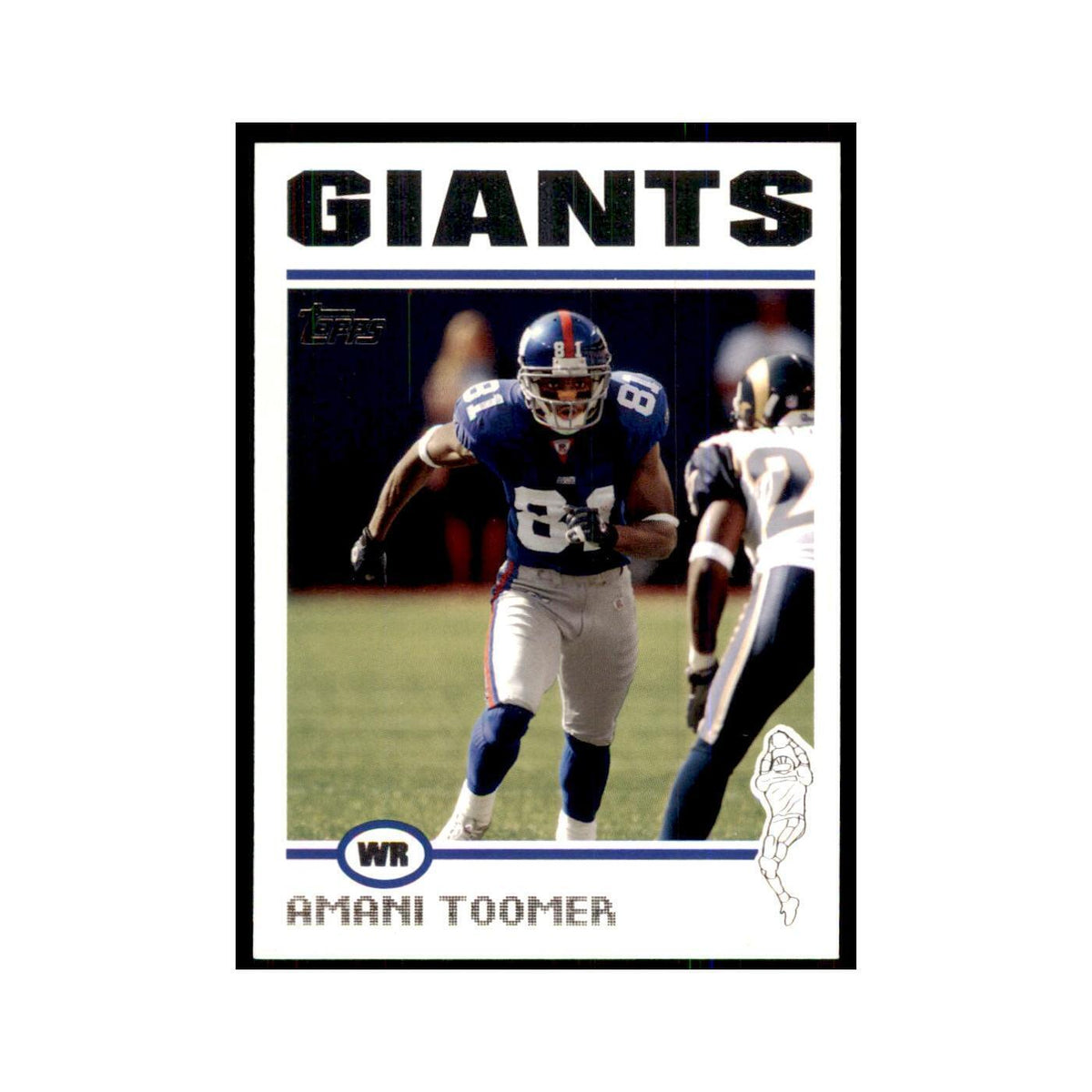 2004 Topps Amani Toomer Giants #230