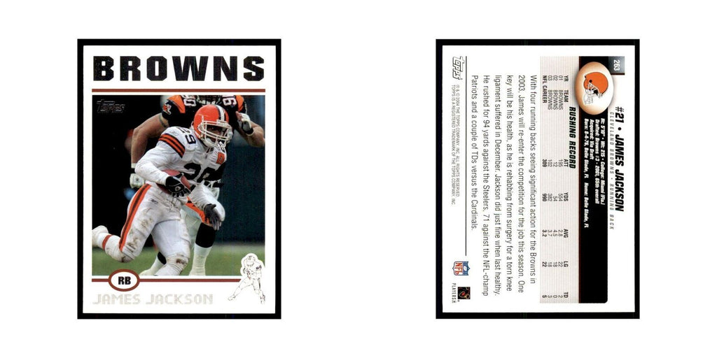 2004 Topps James Jackson Browns #263