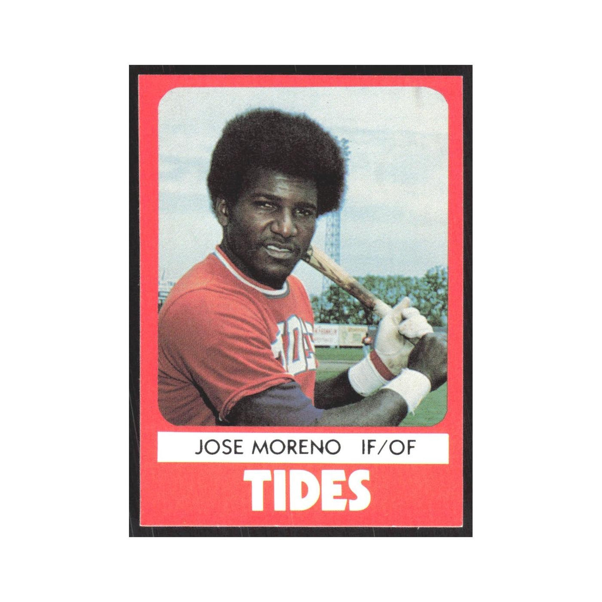 1980 TCMA Minor League Josee Moreno Tidewater Tides #2