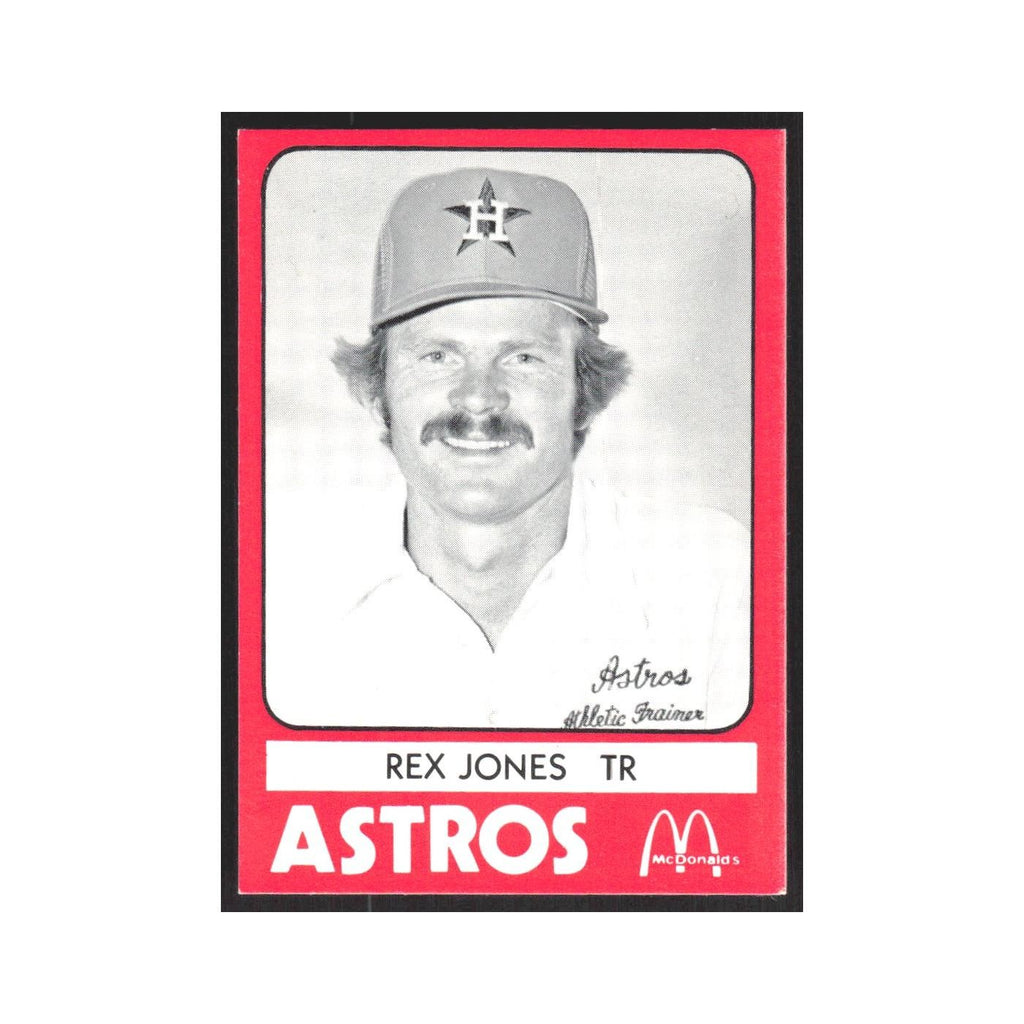 1980 TCMA Minor League Rex Jones Columbus Astros #22