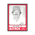 1980 TCMA Minor League Rex Jones Columbus Astros #22