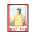 1980 TCMA Minor League Daryl Sconiers El Paso Diablos #14