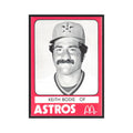 1980 TCMA Minor League Keith Bodie Columbus Astros #18