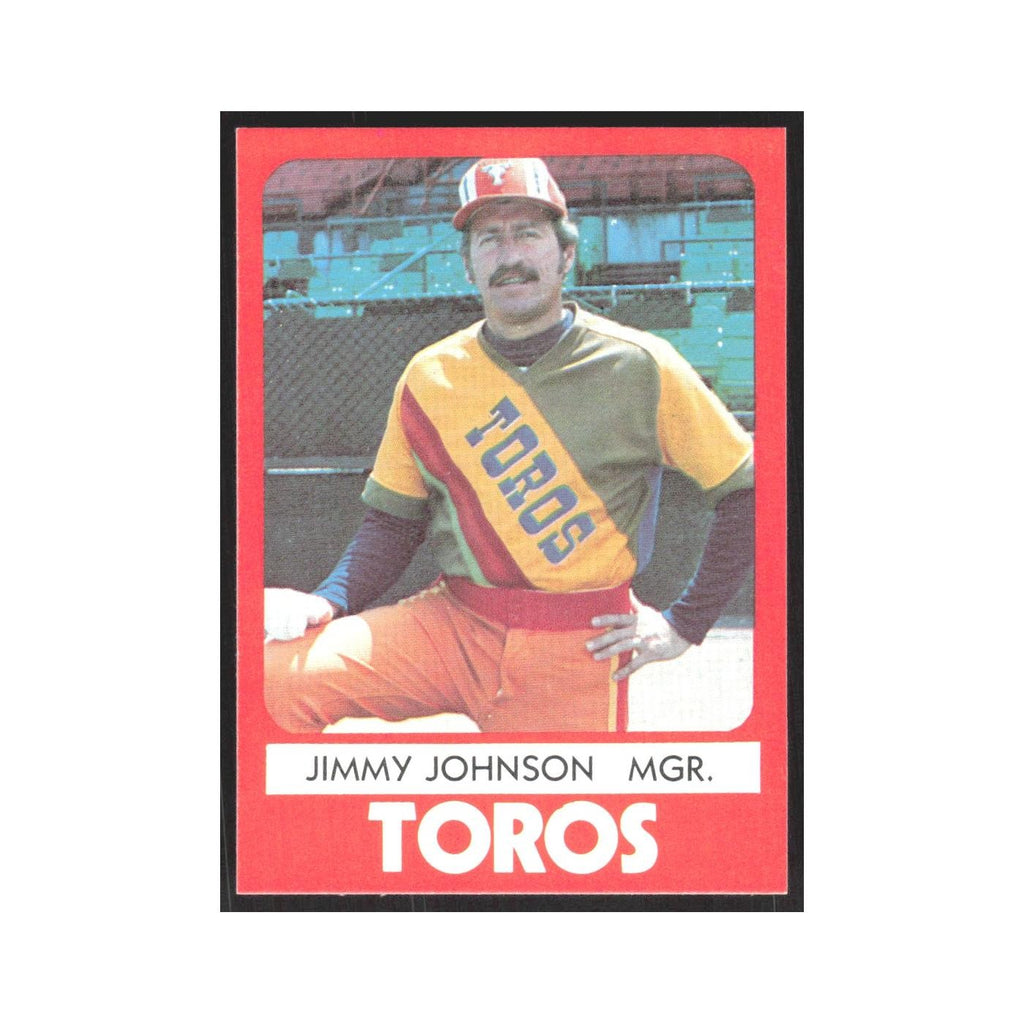 1980 TCMA Minor League Jimmy Johnson Tucson Toros #9