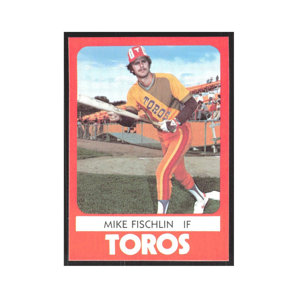 1980 TCMA Minor League Mike Fischlin Tucson Toros #17
