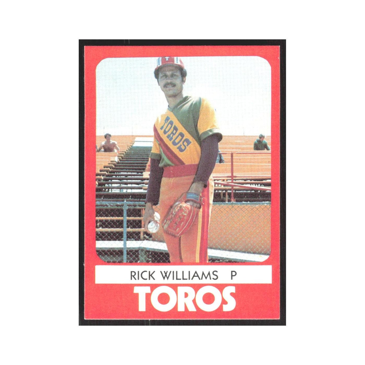 1980 TCMA Minor League Rick Williams Tucson Toros #4