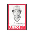 1980 TCMA Minor League Ricardo Aponte Columbus Astros #16