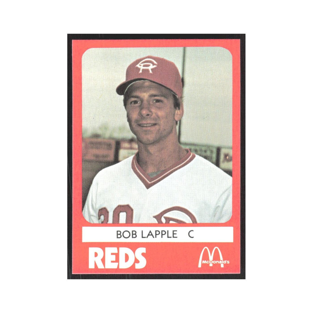 1980 TCMA Minor League Bob Lapple Cedar Rapids Reds #10