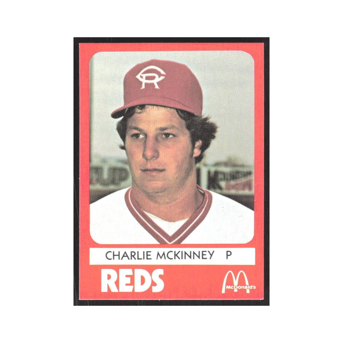 1980 TCMA Minor League Charlie McKinney Cedar Rapids Reds #12