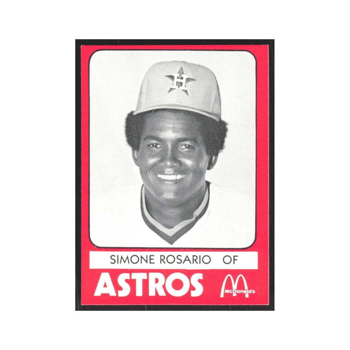 1980 TCMA Minor League Simone Rosario Columbus Astros #14