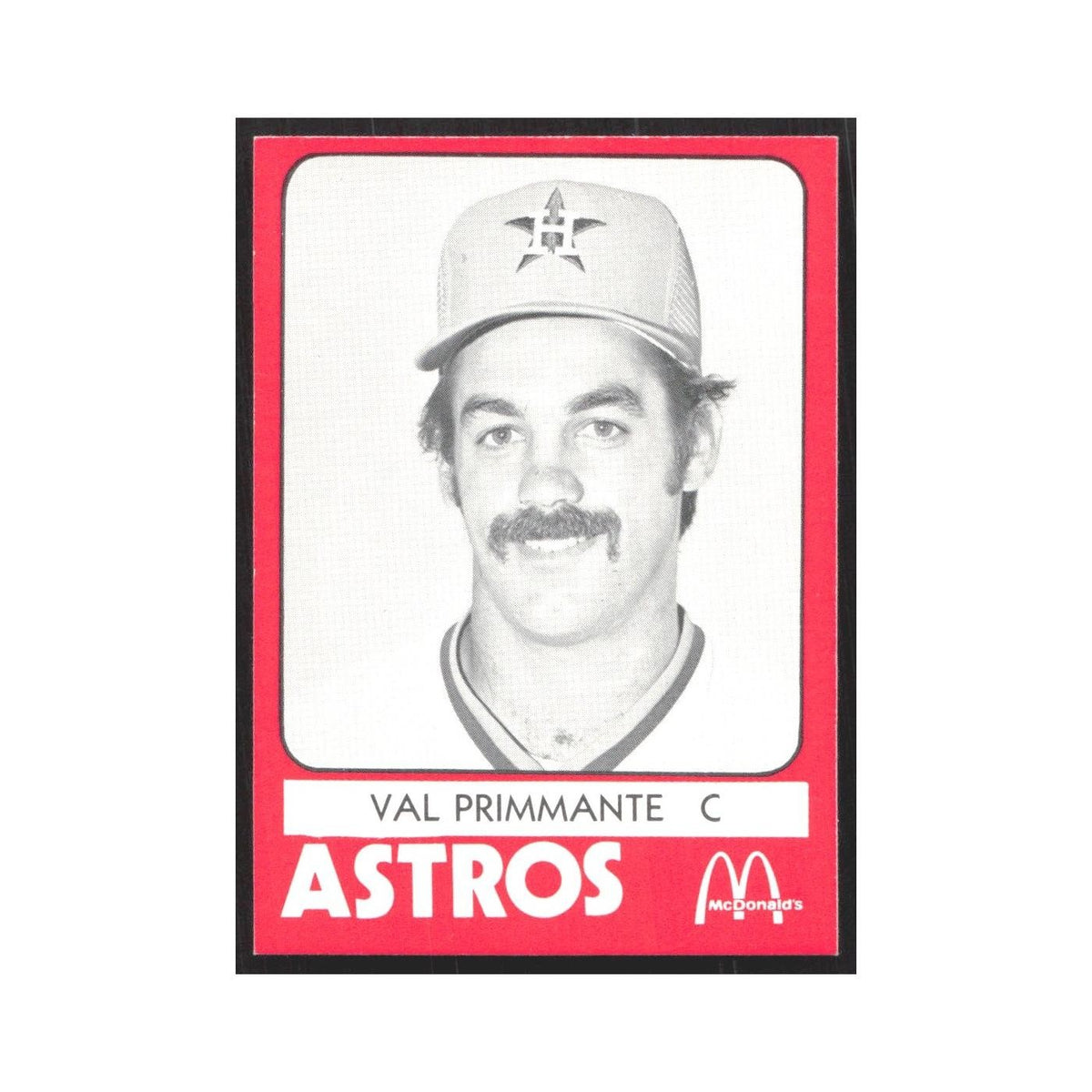 1980 TCMA Minor League Val Primmante Columbus Astros #2
