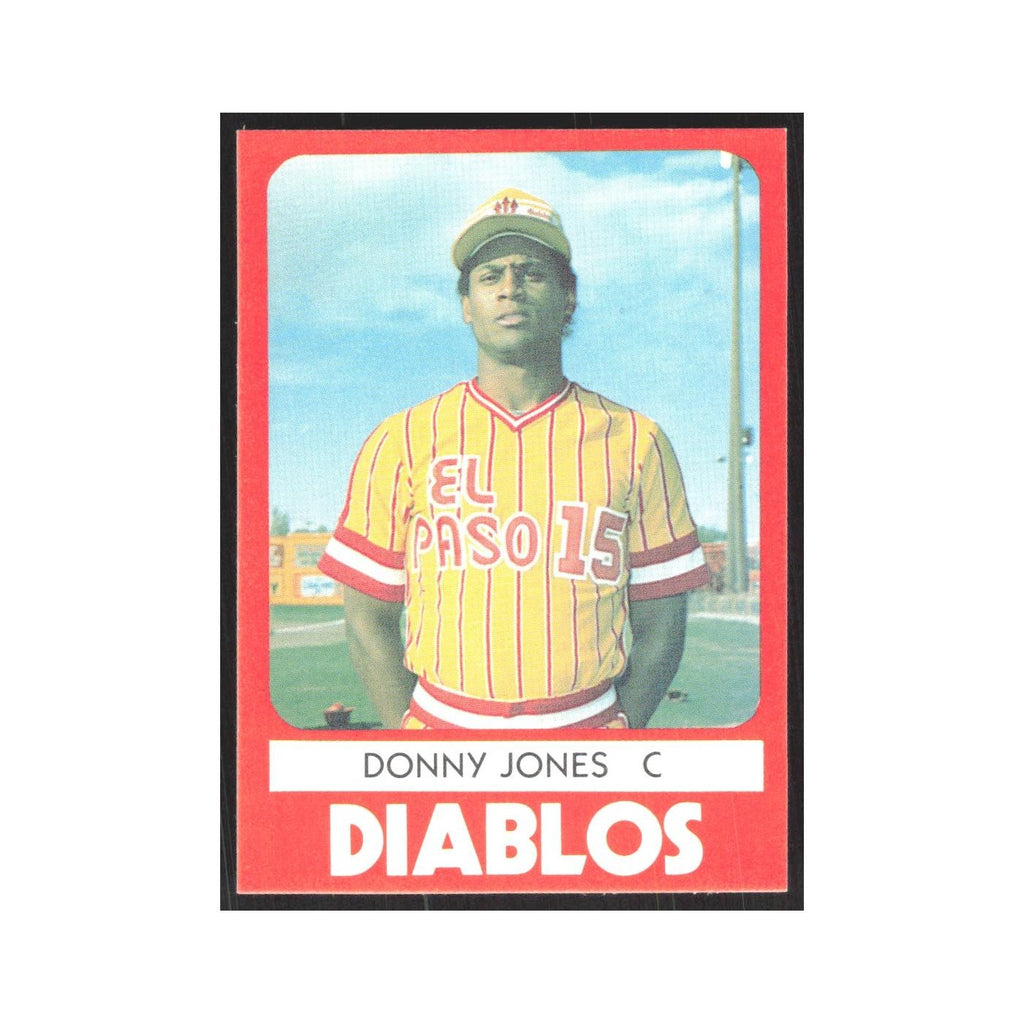 1980 TCMA Minor League Donny Jones El Paso Diablos #18