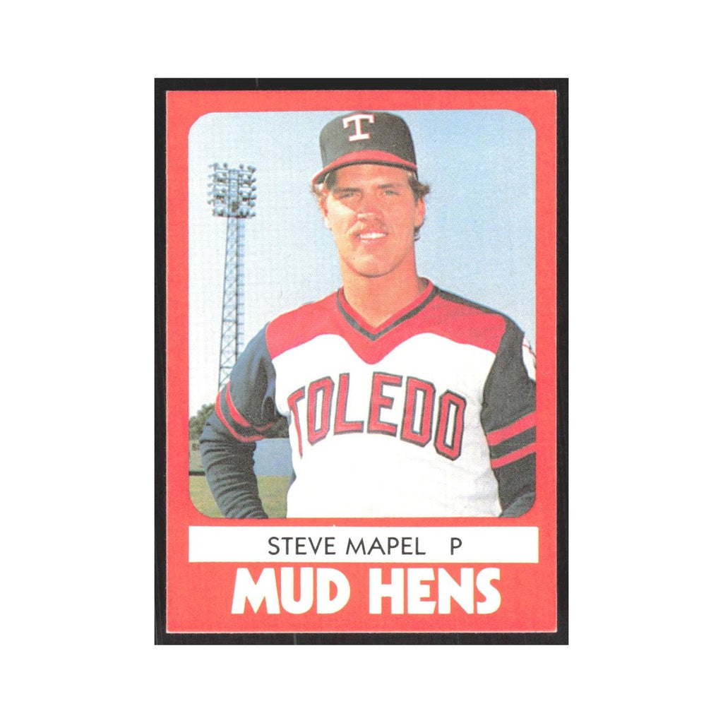1980 TCMA Minor League Steve Mapel Toledo Mud Hens #1