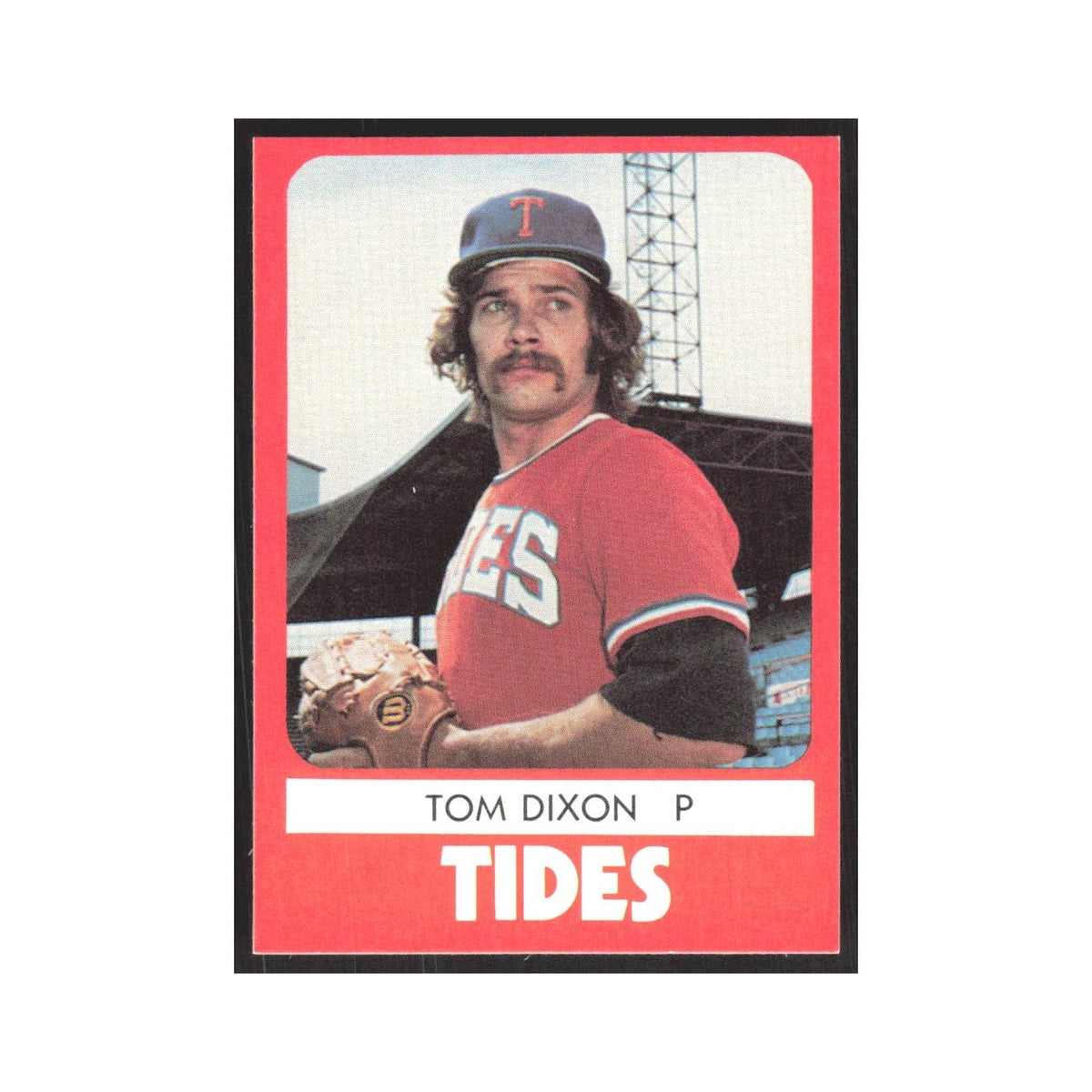 1980 TCMA Minor League Tom Dixon Tidewater Tides #12