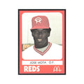 1980 TCMA Minor League Jose Mota Cedar Rapids Reds #13