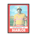 1980 TCMA Minor League Tom Bhagwat El Paso Diablos #13