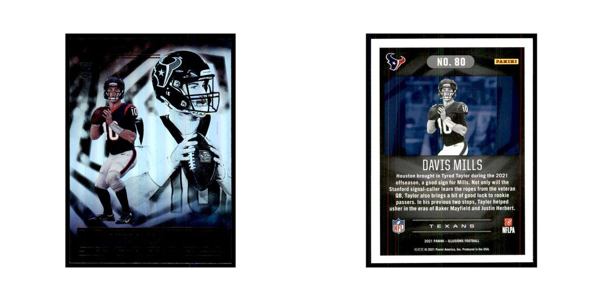 2021 Panini Illusions Davis Mills Texans #80
