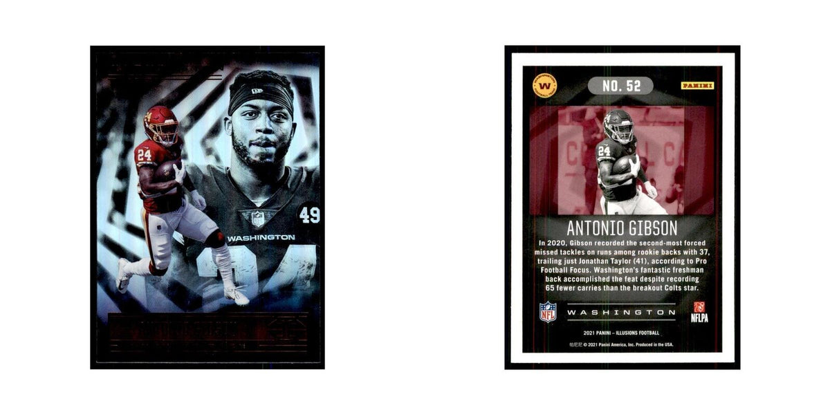 2021 Panini Illusions Antonio Gibson Washington Football Team #52